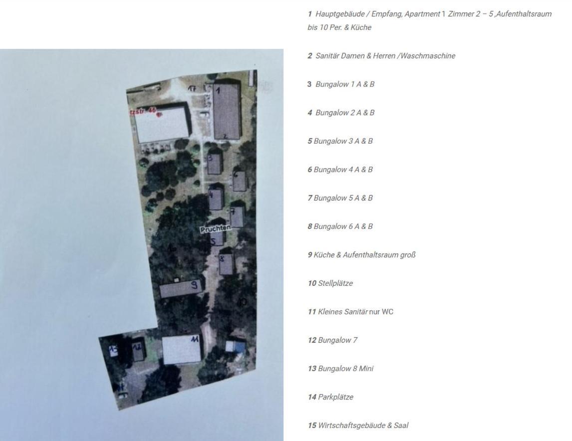 Einzelzimmer Mit Gemeinschaftsbad Pruchten Kültér fotó