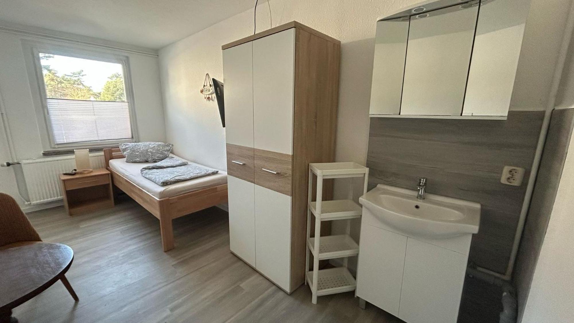 Einzelzimmer Mit Gemeinschaftsbad Pruchten Kültér fotó
